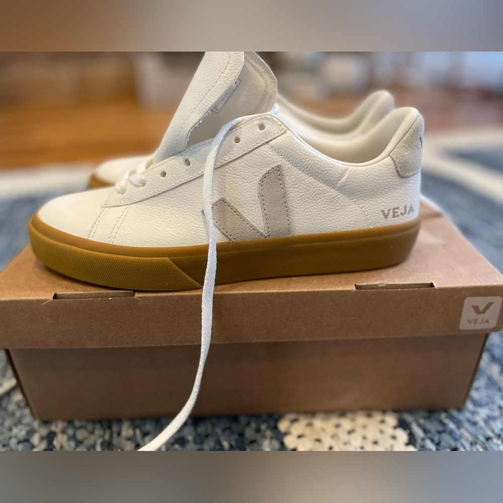 Veja Campo Chromefree Leather Sneakers